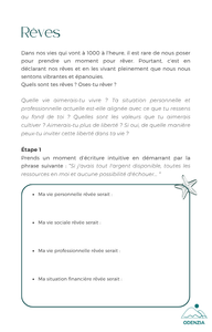 Carnet de vacances pour une rentrée alignée 🐚