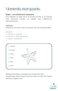 Carnet de vacances pour une rentrée alignée 🐚