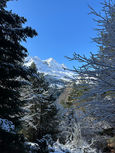 Initiation cascade de glace dans les Pyrénées